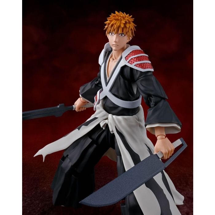Bleach: Thousand-Year Blood War S.H. Figuarts Action Figure Ichigo Kurosaki Dual Zangetsu 16 cm   