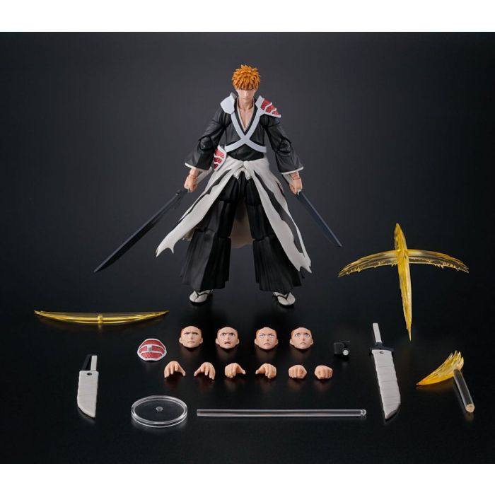 Bleach: Thousand-Year Blood War S.H. Figuarts Action Figure Ichigo Kurosaki Dual Zangetsu 16 cm   