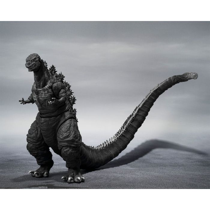 Godzilla S.H. MonsterArts Action Figure Godzilla (2016) The Fourth Orthochromatic Version 18 cm