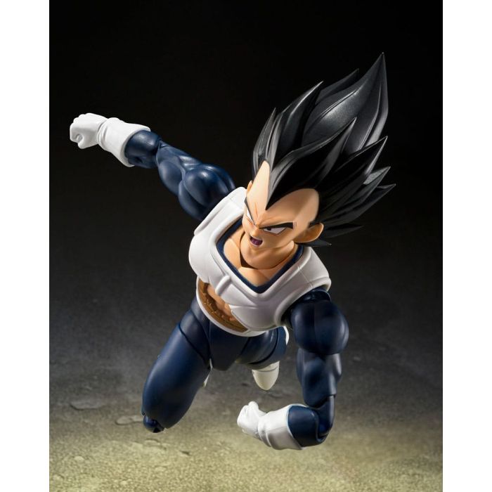 Dragon Ball S.H. Figuarts Action Figure Vegeta Old Battle Clothes 14 cm     
