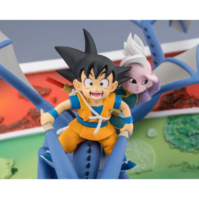 Dragon Ball Figuarts ZERO PVC Statue Son Goku (mini) & Supreme Kai (mini) Welcome to the great Adventure! 23 cm  