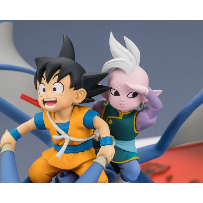 Dragon Ball Figuarts ZERO PVC Statue Son Goku (mini) & Supreme Kai (mini) Welcome to the great Adventure! 23 cm  