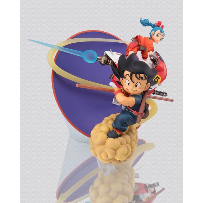 Dragon Ball Figuarts ZERO PVC Statue Son Goku & Bulma 18 cm         