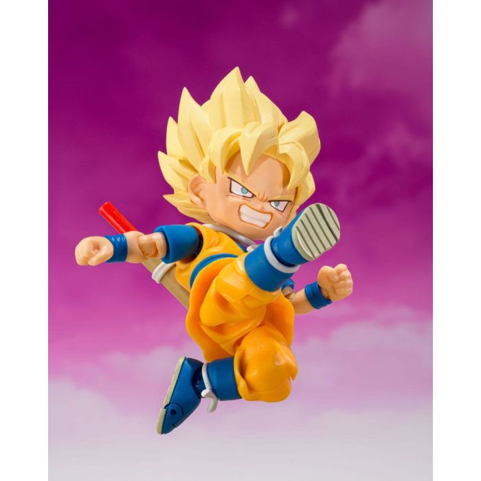 Dragon Ball S.H.Figuarts Action Figure Super Saiyan Son Goku (mini) Daima 8 cm       