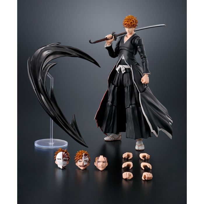 Bleach S.H. Figuarts Action Figure Ichigo Kurosaki Getsugatensho 16 cm   