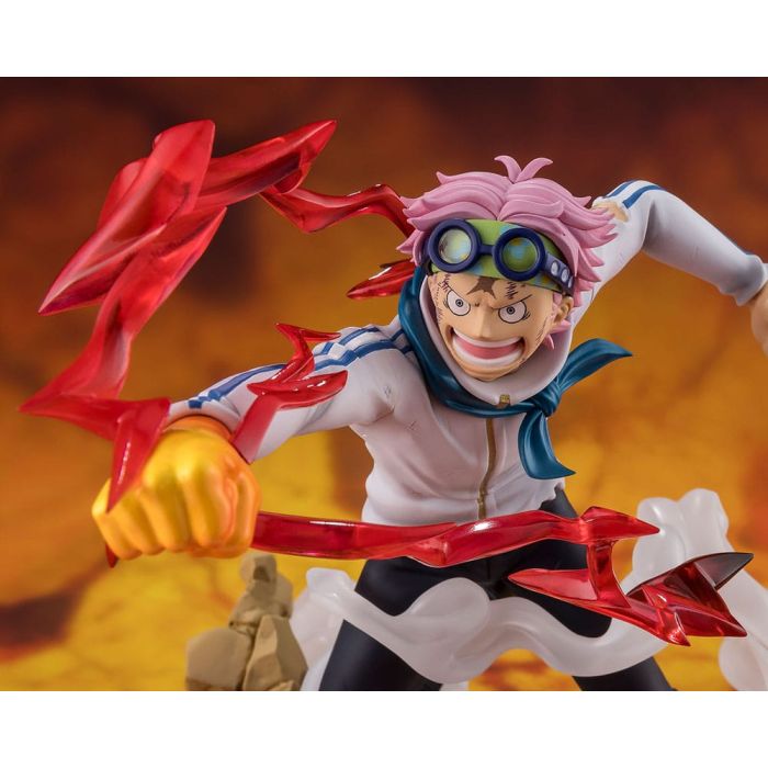 One Piece Figuarts ZERO Extra Battle PVC Statue Koby Honesty Impact 19 cm       