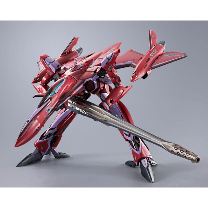 Macross Frontier DX Chogokin Action Figure VF-27 Gamma SP Super Lucifer Valkyrie Brera Sterne use Revival Ver. 25 cm