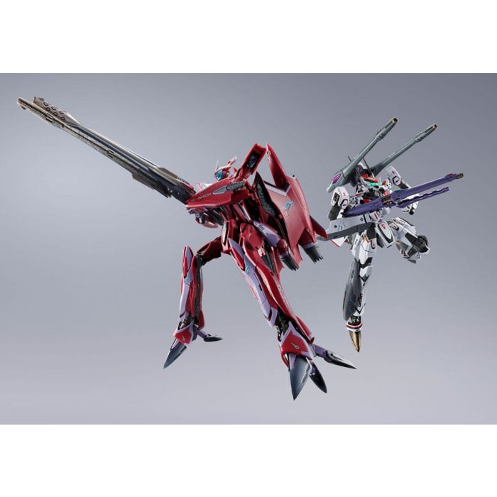 Macross Frontier DX Chogokin Action Figure VF-27 Gamma SP Super Lucifer Valkyrie Brera Sterne use Revival Ver. 25 cm
