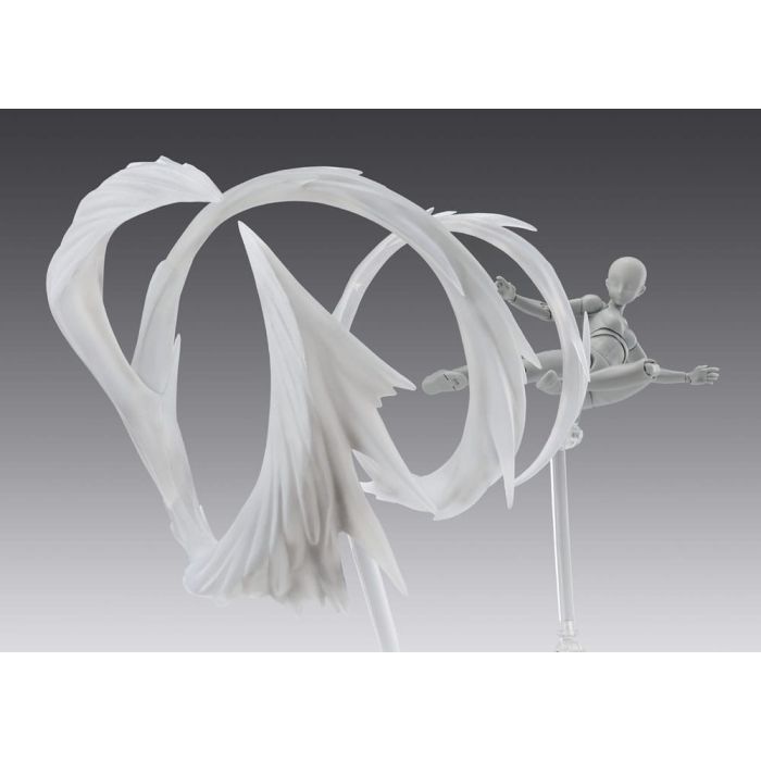 Tamashii Effect Action Figure Accessory Wind White for S.H.Figuarts