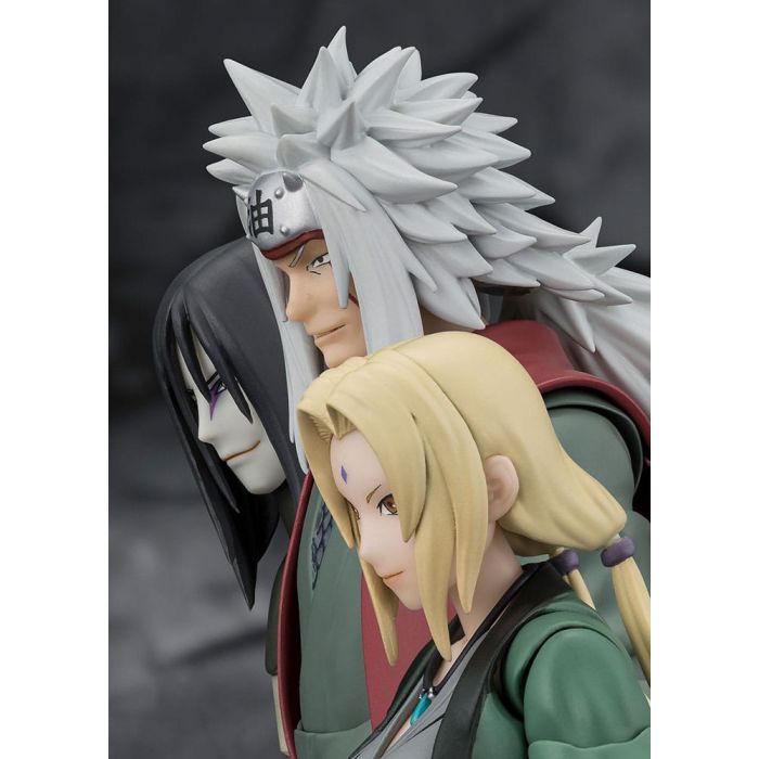 Naruto S.H.Figuarts Action Figure Jiraiya Hidden Leaf Heroic Master Sage (Sage Mode Set) 17 cm