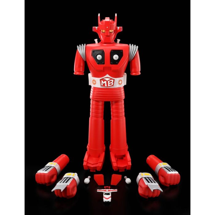 Super Robot Mach Baron Jumbo Machineder Action Figure Machbaron 60 cm    