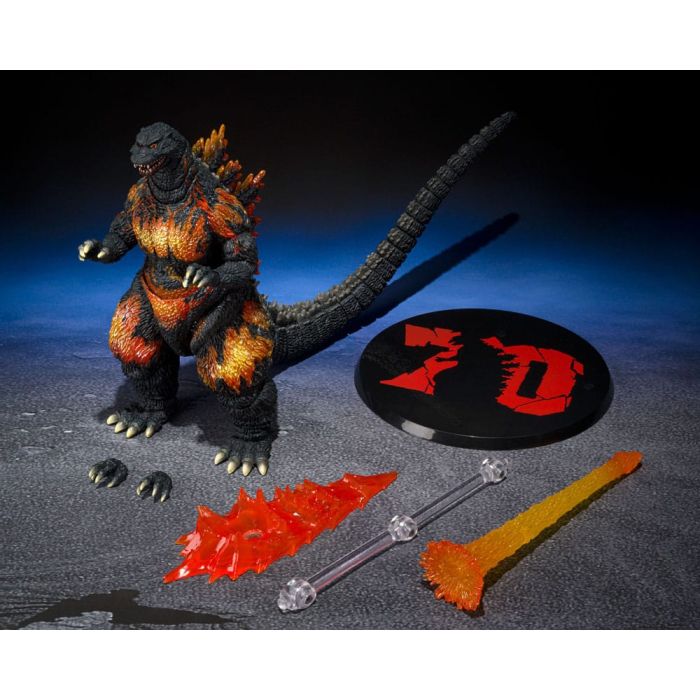 Godzilla vs. Destoroyah S.H. MonsterArts Action Figure Godzilla 1995 70th Anniversary Special Ver. 16 cm 