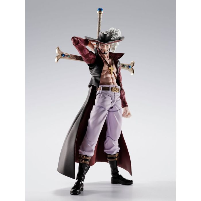 One Piece S.H.Figuarts Action Figure Dracule Mihawk Hawkeye 17 cm      