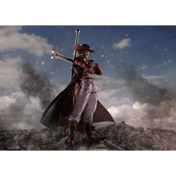One Piece S.H.Figuarts Action Figure Dracule Mihawk Hawkeye 17 cm      