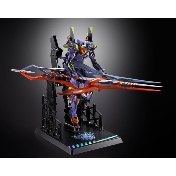 Neon Genesis Evangelion Metal Build Action Figure Eva Test Type-01 30th with the Spear of Gaius 22 cm
