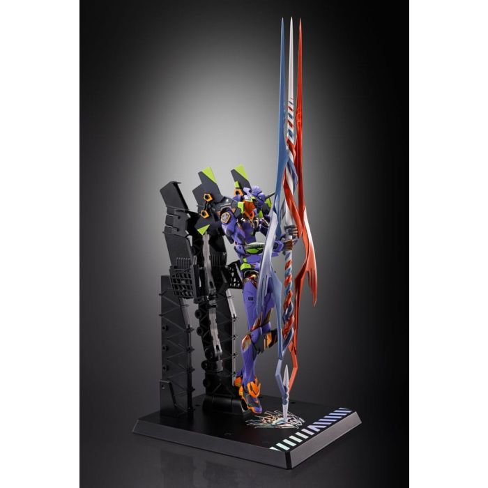 Neon Genesis Evangelion Metal Build Action Figure Eva Test Type-01 30th with the Spear of Gaius 22 cm