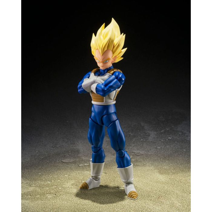 Dragon Ball Z S.H.Figuarts Action Figure Super Saiyan Vegeta (Dangerous Pride) 14 cm      