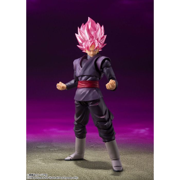 Dragon Ball Super S.H. Figuarts Action Figure Goku Black - Super Saiyan Rose Reissue 14 cm