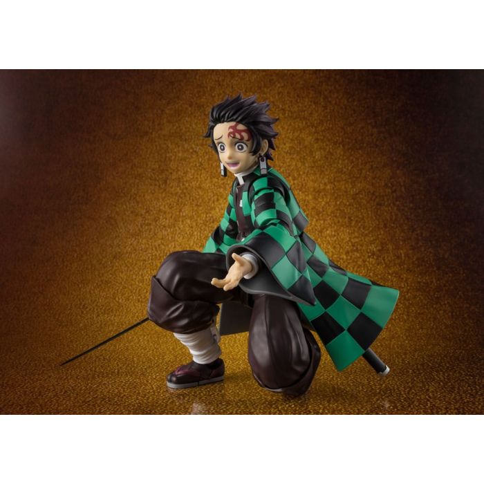 Demon Slayer: Kimetsu no Yaiba S.H.Figuarts Action Figure Tanjiro Kamado The Final Battle in the Infinity Castle 14 cm