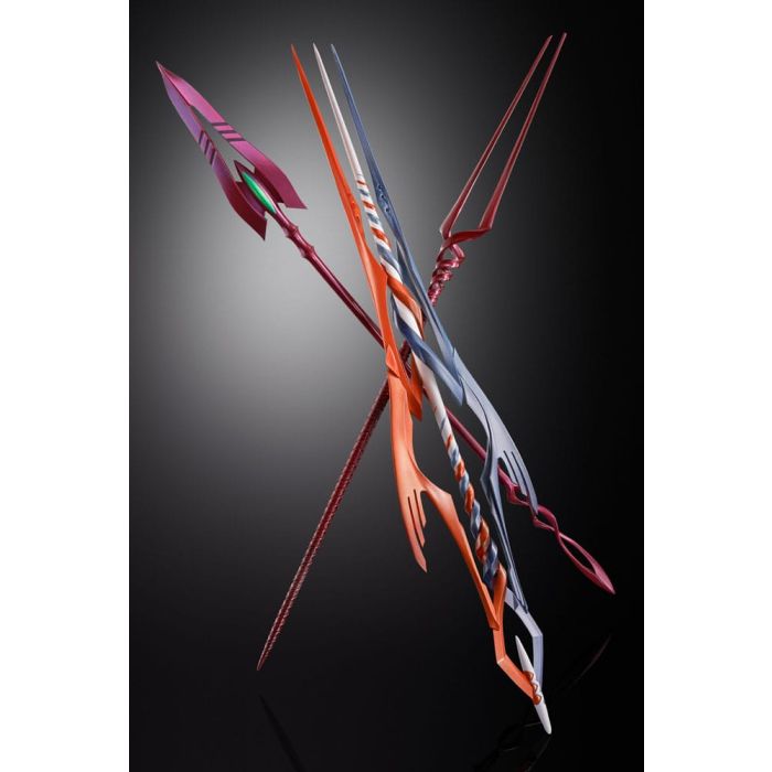 Neon Genesis Evangelion Metal Build Action Figure Eva Production Model-02 30th with the Spear of Cassius 22 cm