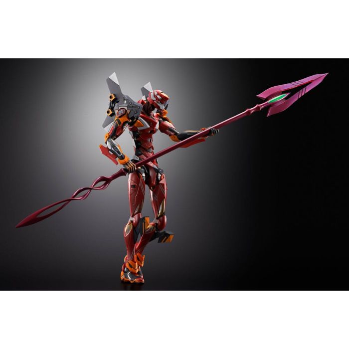 Neon Genesis Evangelion Metal Build Action Figure Eva Production Model-02 30th with the Spear of Cassius 22 cm