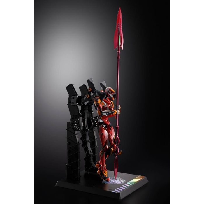 Neon Genesis Evangelion Metal Build Action Figure Eva Production Model-02 30th with the Spear of Cassius 22 cm
