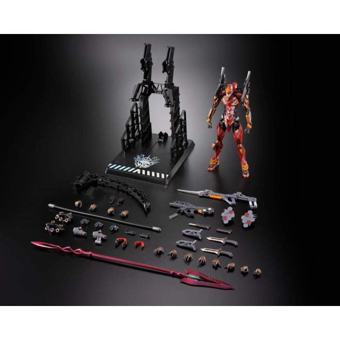 Neon Genesis Evangelion Metal Build Action Figure Eva Production Model-02 30th with the Spear of Cassius 22 cm