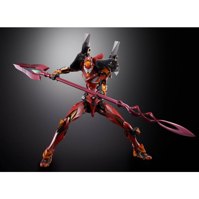 Neon Genesis Evangelion Metal Build Action Figure Eva Production Model-02 30th with the Spear of Cassius 22 cm