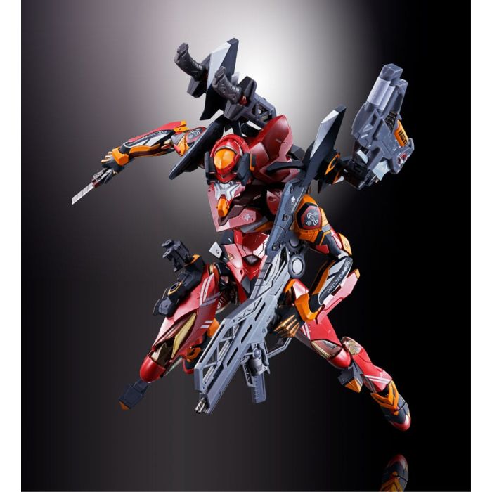Neon Genesis Evangelion Metal Build Action Figure Eva Production Model-02 30th with the Spear of Cassius 22 cm