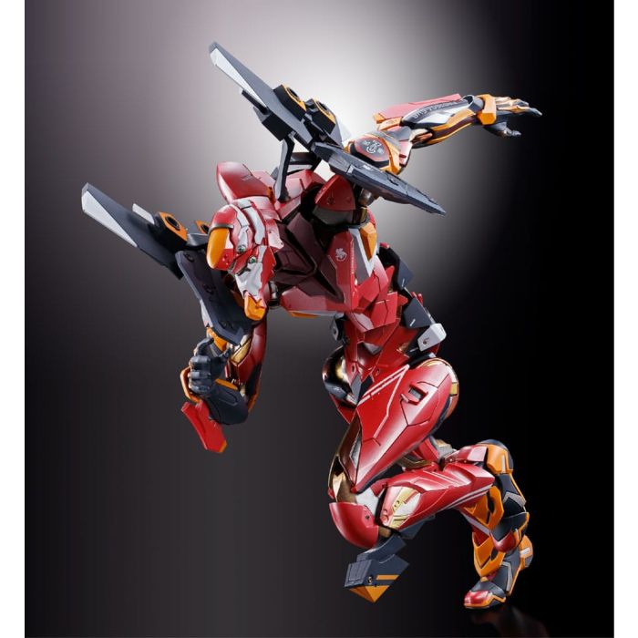 Neon Genesis Evangelion Metal Build Action Figure Eva Production Model-02 30th with the Spear of Cassius 22 cm