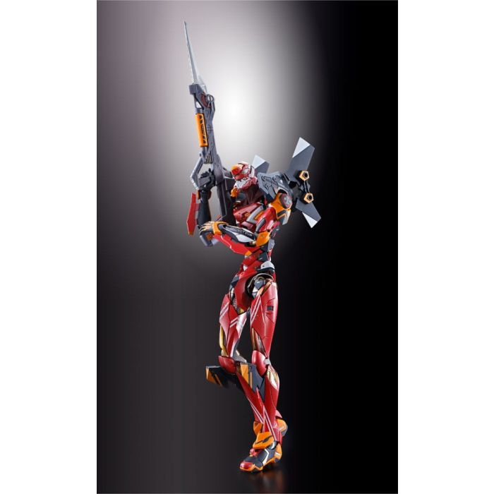 Neon Genesis Evangelion Metal Build Action Figure Eva Production Model-02 30th with the Spear of Cassius 22 cm