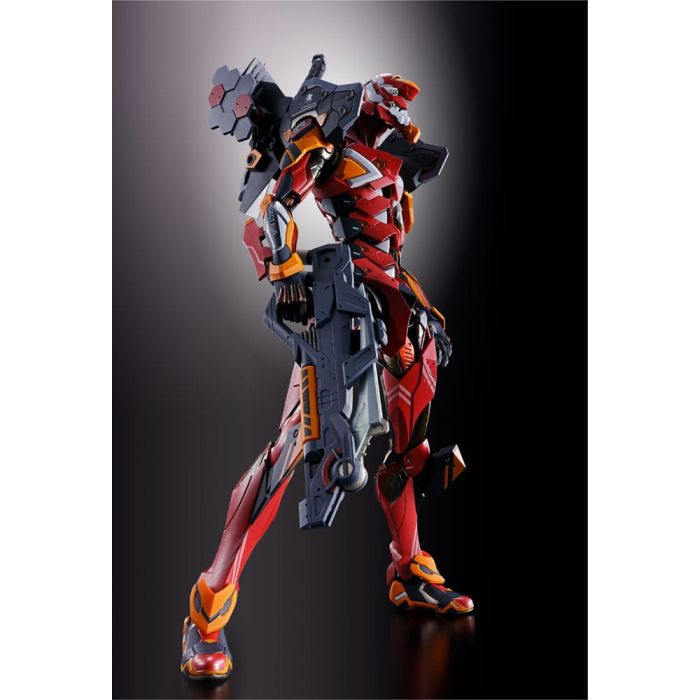 Neon Genesis Evangelion Metal Build Action Figure Eva Production Model-02 30th with the Spear of Cassius 22 cm