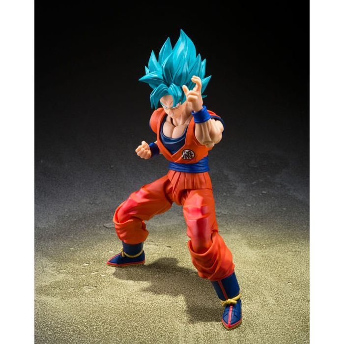 Dragon Ball Super S.H.Figuarts Action Figure Super Saiyan God Super Son Guko (Blue power transcending Limits) 15 cm       