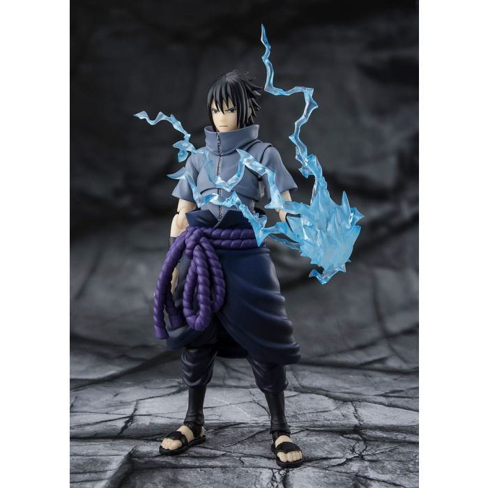 Naruto S.H.Figuarts Action Figure Sasuke Uchiha Solitary Shinobi 15 cm         