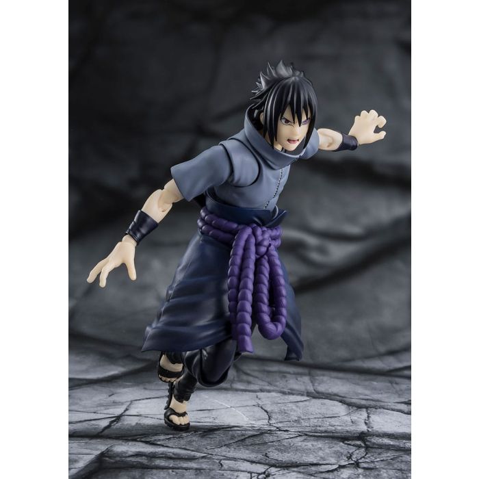 Naruto S.H.Figuarts Action Figure Sasuke Uchiha Solitary Shinobi 15 cm         