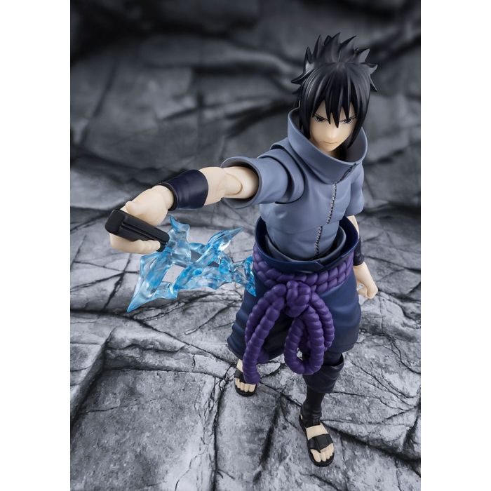 Naruto S.H.Figuarts Action Figure Sasuke Uchiha Solitary Shinobi 15 cm         