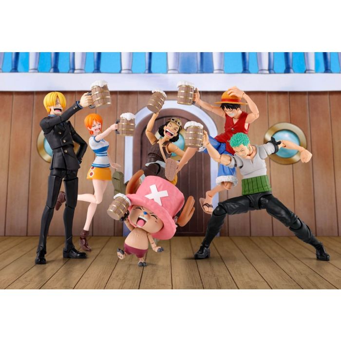 One Piece S.H. Figuarts Accessory Set The Straw Hat Crew Party Set