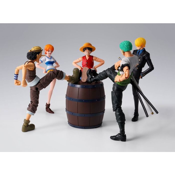 One Piece S.H. Figuarts Accessory Set The Straw Hat Crew Party Set