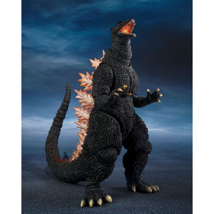 Godzilla: Final Wars S.H.MonsterArts Action Figure Godzilla Heat Ray Ver. vs. New Gotengo 16 cm
