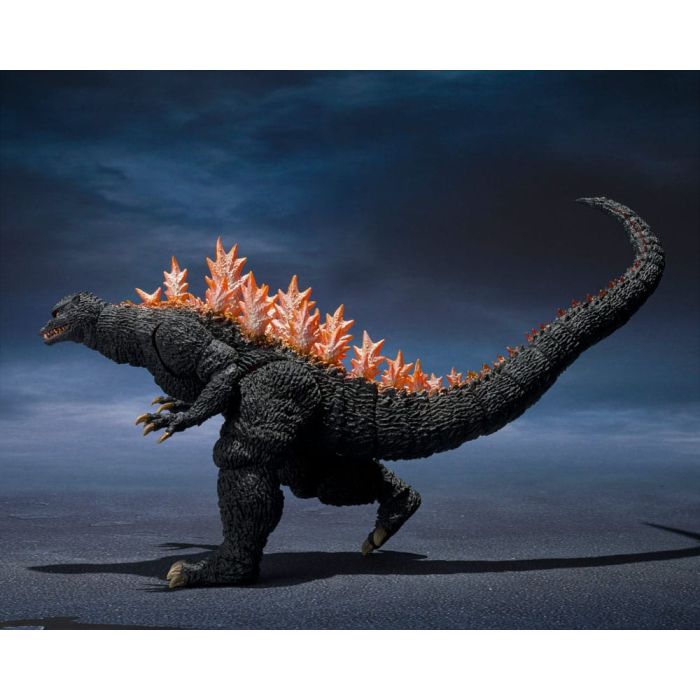 Godzilla: Final Wars S.H.MonsterArts Action Figure Godzilla Heat Ray Ver. vs. New Gotengo 16 cm