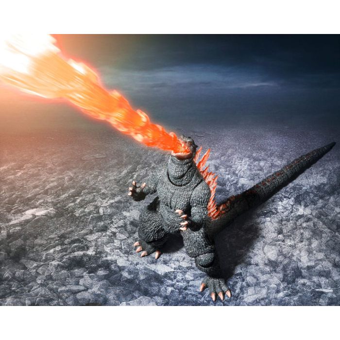 Godzilla: Final Wars S.H.MonsterArts Action Figure Godzilla Heat Ray Ver. vs. New Gotengo 16 cm