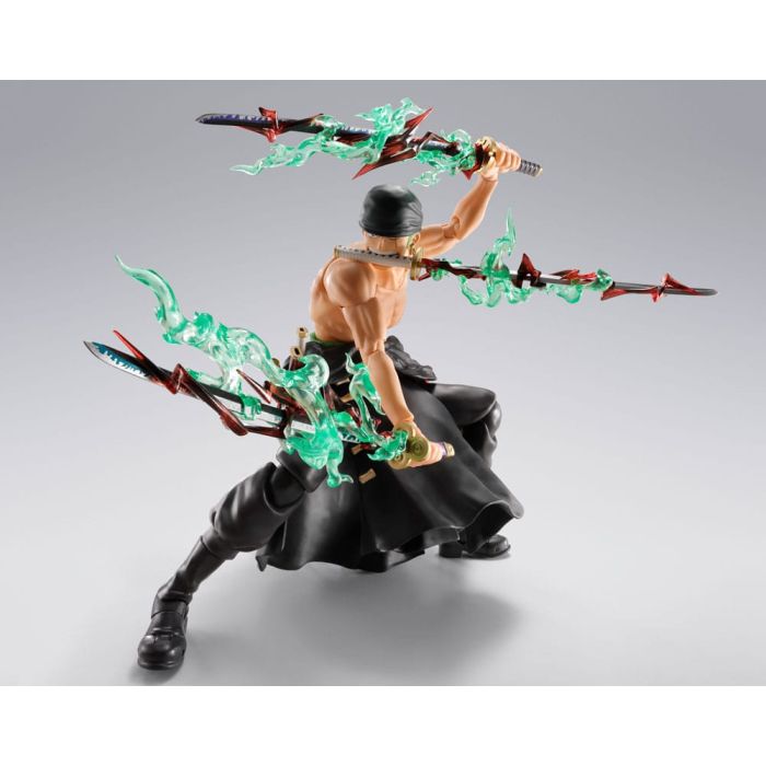 One Piece S.H.Figuarts Action Figure Roronoa Zoro The King of Hell 15 cm 