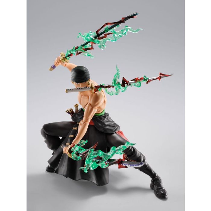 One Piece S.H.Figuarts Action Figure Roronoa Zoro The King of Hell 15 cm 