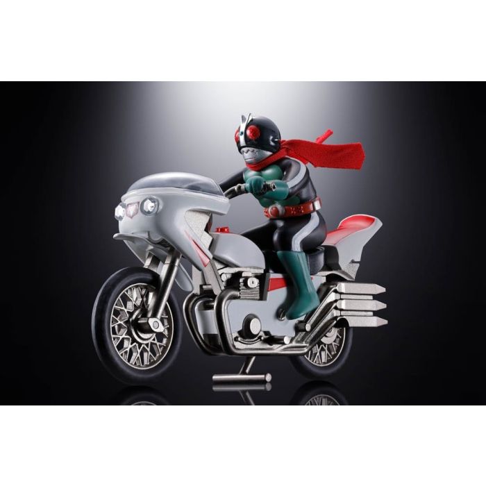Kamen Rider Chogokin Diecast Action Figure Cyclone (Masked Rider 2) 9 cm