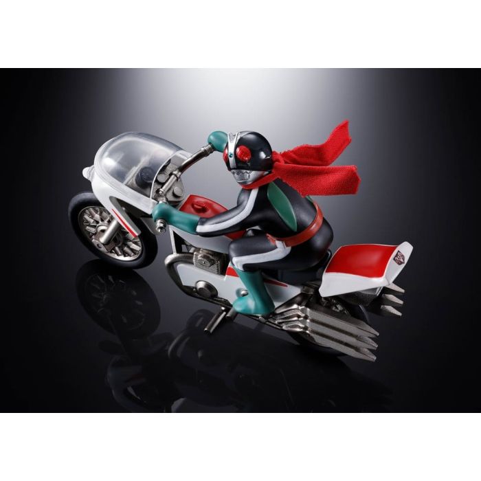 Kamen Rider Chogokin Diecast Action Figure Cyclone (Masked Rider 2) 9 cm