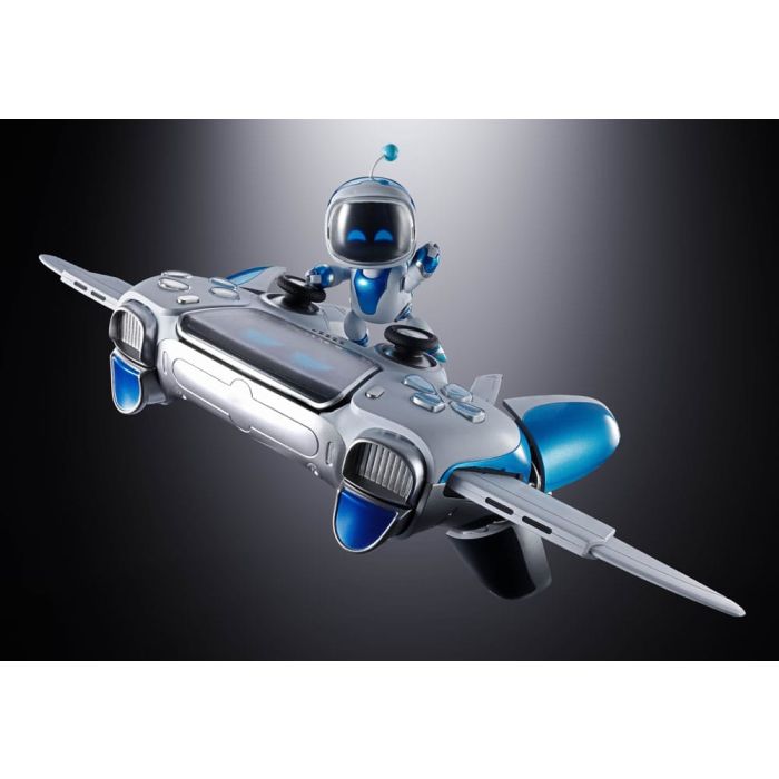 Astro Bot Chogokin Action Figure Astro Bot & Dual Speeder