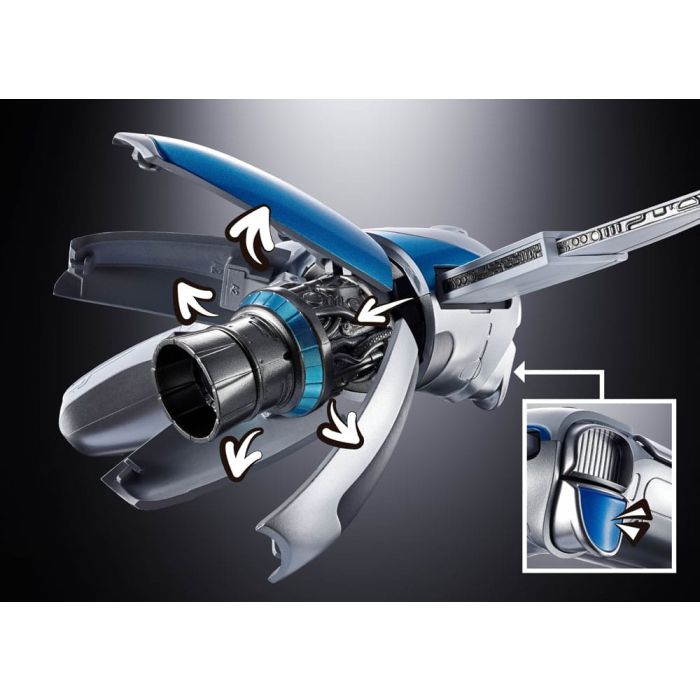 Astro Bot Chogokin Action Figure Astro Bot & Dual Speeder