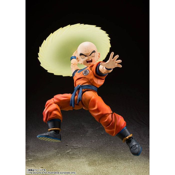 Dragon Ball Z S.H. Figuarts Action Figure Krillin-Earth's Strongest Man 12 cm
