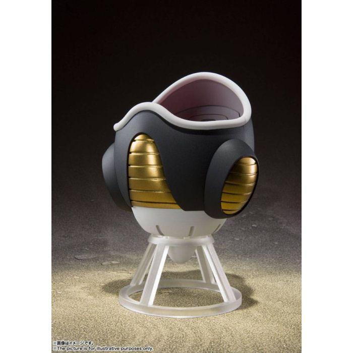 Dragon Ball Z S.H. Figuarts Action Figure Frieza (First Form) & Frieza Pod Reissue 11 cm