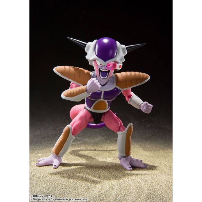 Dragon Ball Z S.H. Figuarts Action Figure Frieza (First Form) & Frieza Pod Reissue 11 cm